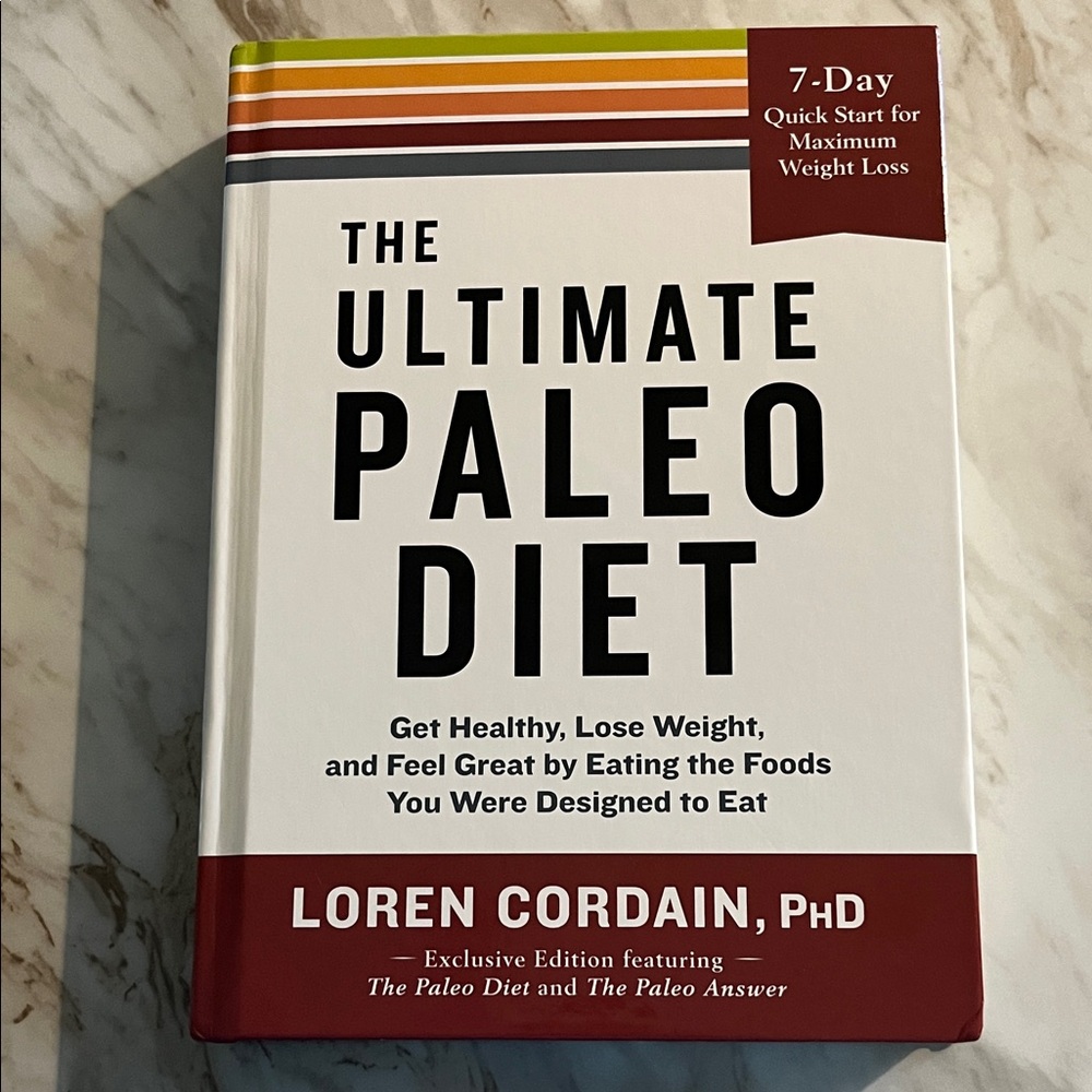 The Ultimate Paleo Diet by Loren Cordain, PhD EXC Hardcover Book